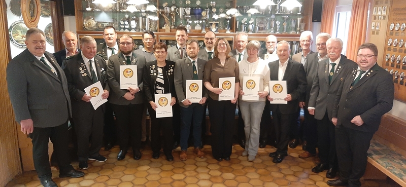 Gauversammlung 2026 Geehrte